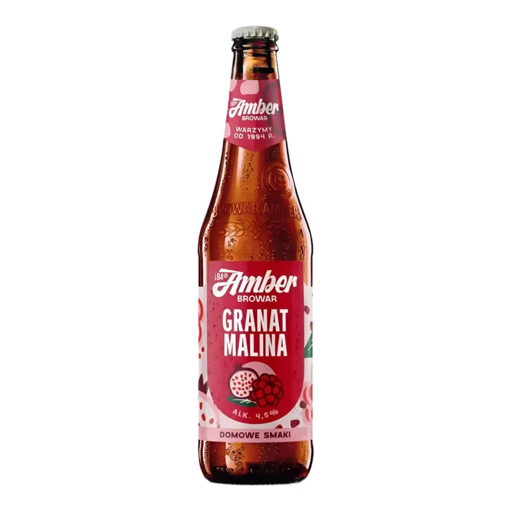 Cerveza Browar Amber Granat Malina